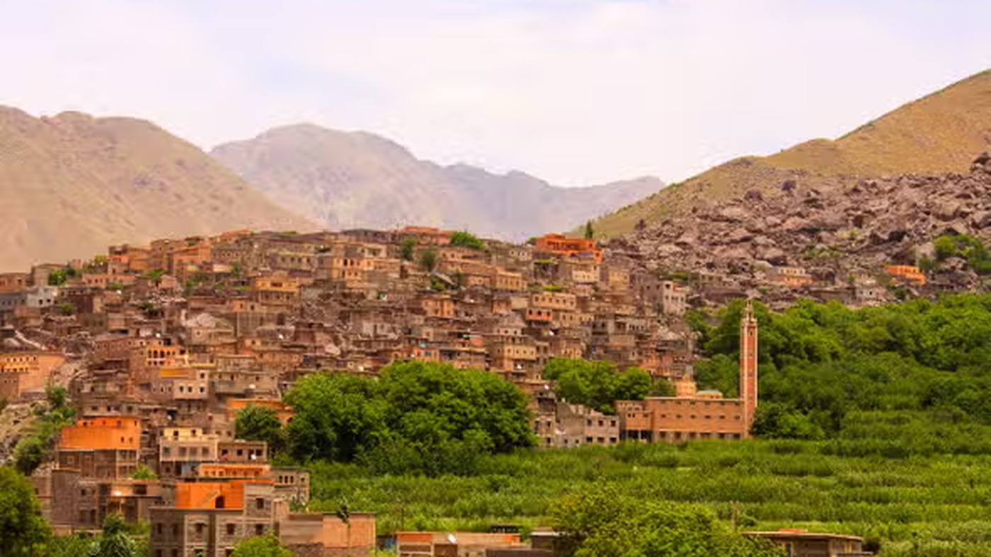 Village berbère de la vallée du Toubkal
